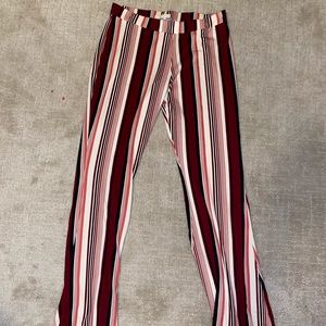 high wasted bell bottom pants